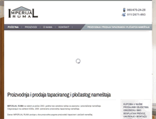 Tablet Screenshot of namestajimperijal.com